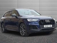 Used Audi Q7 Black Edition 340 HP (250 kW) 2022 Blue SUV