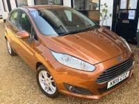 Used Ford Fiesta Zetec 2015 Brown Hatchback