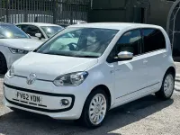 Used VW up! 2012 White Hatchback