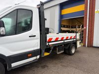 Used Ford Transit 130 HP (95 kW) 2017 White Cabriolet