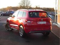 Used Skoda Karoq SportLine 147 HP (108 kW) 2019 Red SUV