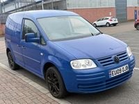 Used VW Caddy 69 HP (50 kW) 2009 Blue MPV