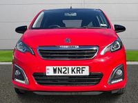 Used Peugeot 108 Allure 72 HP (52 kW) 2021 Red Hatchback