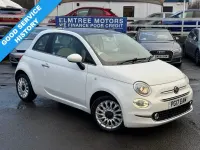 Gebraucht Fiat 500 Lounge 69 PS (50 kW) 2017 Weiß Kleinwagen