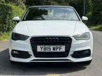 Used Audi A3 Cabriolet S-Line 150 HP (110 kW) 2015 White Cabriolet