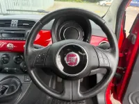 Used Fiat 500C Lounge 85 HP (62 kW) 2014 Red Cabriolet