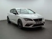 Used Seat Leon CUPRA 285 HP (209 kW) 2020 White Hatchback