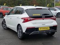 New Hyundai i20 Ultimate 100 HP (73 kW) 2025 White Hatchback
