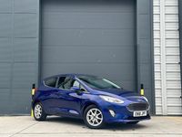 Used Ford Fiesta Zetec 100 HP (73 kW) 2018 Blue Hatchback