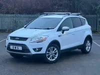 Begagnad Ford Kuga Titanium X 163 HK (119 kW) 2012 Vit SUV