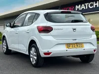 Begagnad Dacia Sandero Comfort 2022 Vit Halvkombi