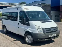 Used Ford Transit 140 HP (102 kW) 2008 White Van