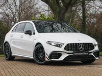 New Mercedes A45 AMG 421 HP (309 kW) 2026 White Hatchback