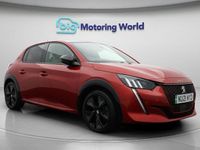 Used Peugeot e-208 Premium 100 kW (136 HP) 2021 Red Hatchback