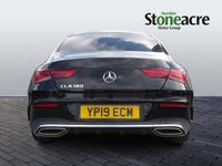 Used Mercedes CLA180 AMG line 136 HP (100 kW) 2019 Black Sedan