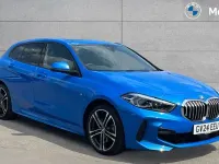 Used BMW 118 M Sport 136 HP (100 kW) 2024 Blue Hatchback