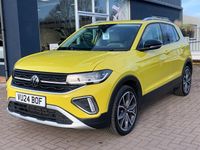 Used VW T-Cross Style 115 HP (84 kW) 2024 Yellow SUV