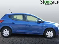 Used Dacia Sandero Comfort 91 HP (66 kW) 2022 Blue Hatchback