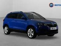 Used Skoda Karoq SE Technology 116 HP (85 kW) 2020 Blue SUV