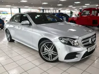 Gebraucht Mercedes E220 AMG Line Premium 194 PS (142 kW) 2018 Silber Limousine