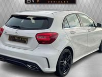Used Mercedes A160 AMG line 102 HP (75 kW) 2017 White Hatchback