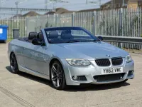 Usado BMW 320 Cabriolet Sport Line 184 CV (135 kW) 2012 Azul Descapotable