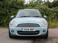 Used Mini Cooper D 112 HP (82 kW) 2014 Blue Hatchback