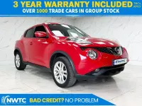 Used Nissan Juke N-Connecta 115 HP (84 kW) 2015 Red SUV
