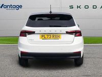 Used Skoda Fabia Colour Edition 94 HP (69 kW) 2023 Candy white body / black magic pearl effect roof Hatchback