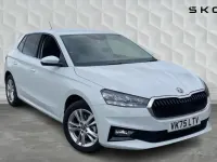 Used Skoda Fabia SE L 113 HP (83 kW) 2026 Moon white metallic Hatchback