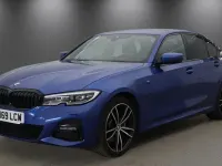 Used BMW 330e M Sport 292 HP (214 kW) 2019 Blue Sedan