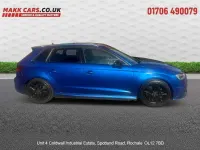 Used Audi S3 Sportback Business 300 HP (220 kW) 2015 Blue Hatchback