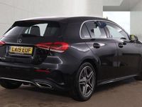 Used Mercedes A190 AMG line 2019 Black Hatchback