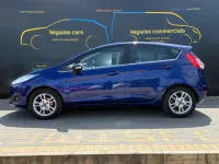 Begagnad Ford Fiesta Zetec 2016 Blå Halvkombi