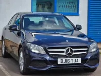 Used Mercedes C200 SE 2016 Blue Sedan