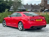Used Audi RS5 Comfort 450 HP (330 kW) 2011 Red Coupe