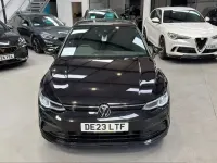 Used VW Golf VIII R-line 150 HP (110 kW) 2023 Black Hatchback