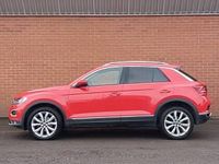 Used VW T-Roc SEL 150 HP (110 kW) 2021 Red SUV