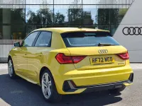 Used Audi A1 Sportback S-Line 2023 Yellow Hatchback