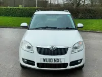 Used Skoda Fabia 105 HP (77 kW) 2010 White Estate