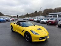 Used Chevrolet Corvette C7 2019 Yellow Coupe