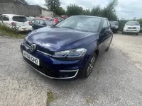 Used VW e-Golf 99 kW (135 HP) 2018 Blue Hatchback