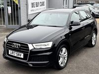 Used Audi Q3 S-Line 150 HP (110 kW) 2017 Black SUV