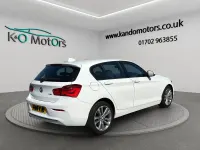 Used BMW 118 Sport Line 2015 White Hatchback