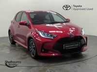 Used Toyota Yaris Hybrid Design 2022 Red Hatchback