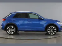 Used VW T-Roc R-line 150 HP (110 kW) 2020 Blue SUV