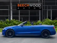 Used Audi A5 Cabriolet S-Line 2016 Blue Cabriolet