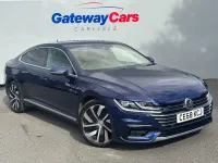 Used VW Arteon R-line 2018 Blue Hatchback