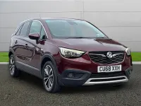 Used Vauxhall Crossland X Elite 102 HP (75 kW) 2019 Red SUV