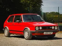 Used VW Golf II GTI 1983 Red Hatchback